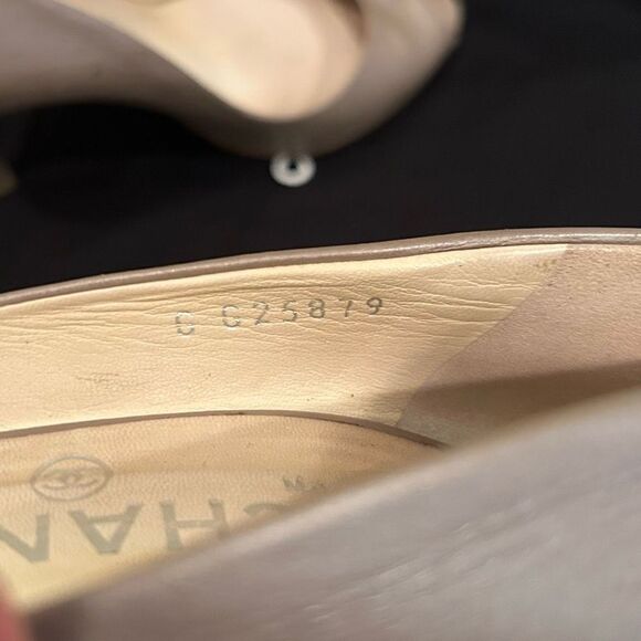 Chanel size 37 Open Toe Heels with dustbag - Picture 10 of 12